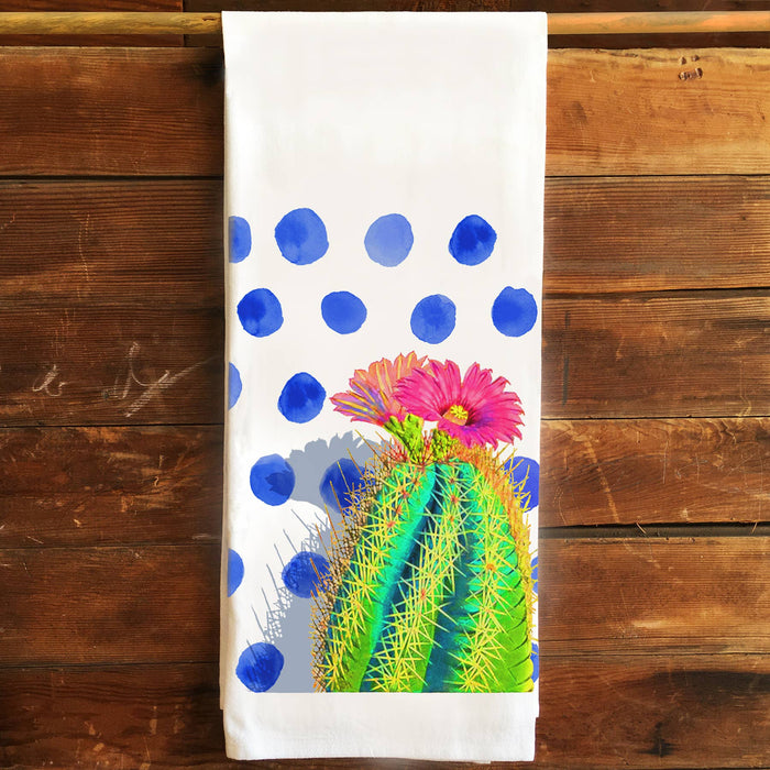katzpajamas - Cactus Kitchen Tea Towel Flour Sack Cotton