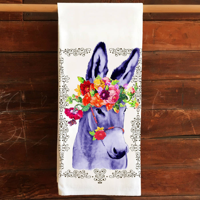 katzpajamas - Donkey Kitchen Tea Towel Flour Sack Cotton