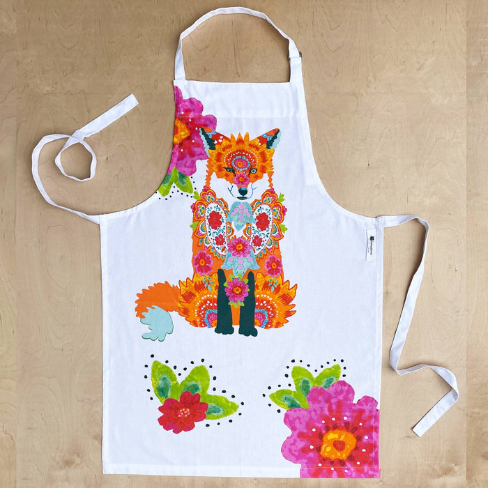 katzpajamas - Fox Kitchen Tea Towel Flour Sack Cotton