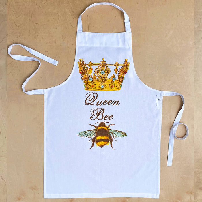katzpajamas - Queen Bee Kitchen Tea Towel Flour Sack Cotton