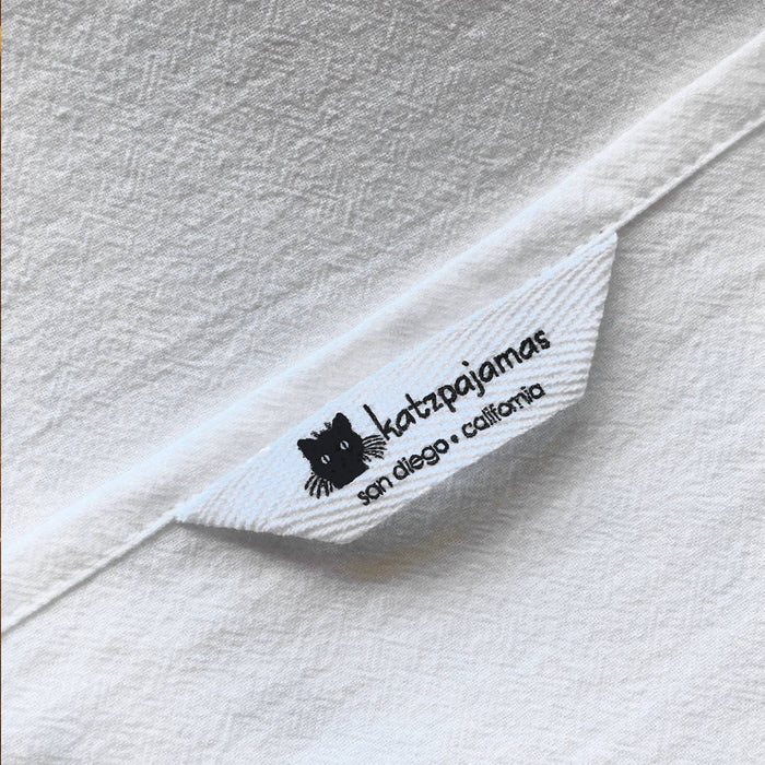 katzpajamas - Wildflowers Bird Kitchen Tea Towel Flour Sack Cotton