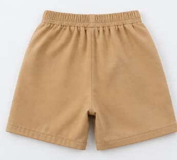 Kids Casual Summer Shorts – Elastic Waist Cotton Blend Shorts for Boys