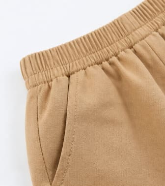 Kids Casual Summer Shorts – Elastic Waist Cotton Blend Shorts for Boys