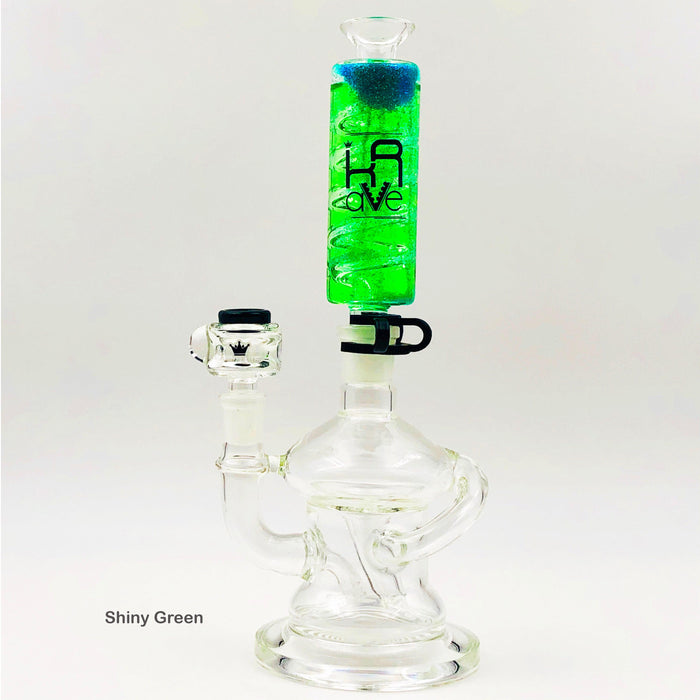 Green Galaxy Dust