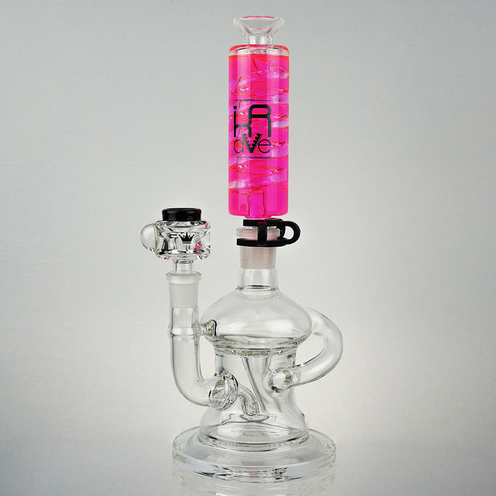 Krave Glass Freezcycler Recycler Straight Tube