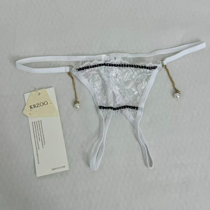 Lace European And American Style Low-Waisted Thongs