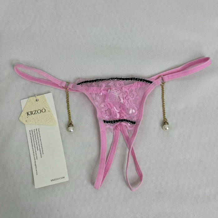 Lace European And American Style Low-Waisted Thongs