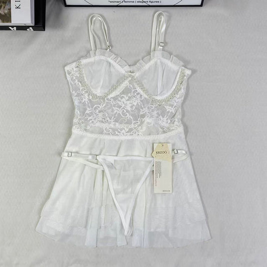 Lace lightweight sheer set