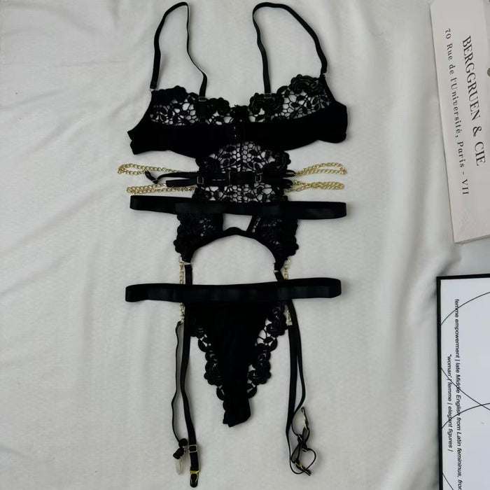 Lace open-chain set