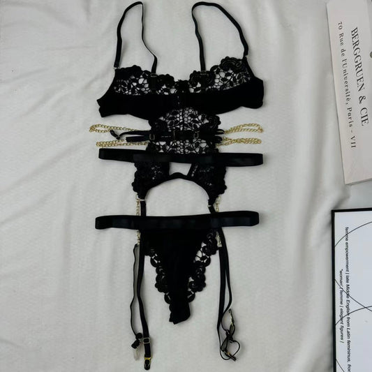 Lace open-chain set