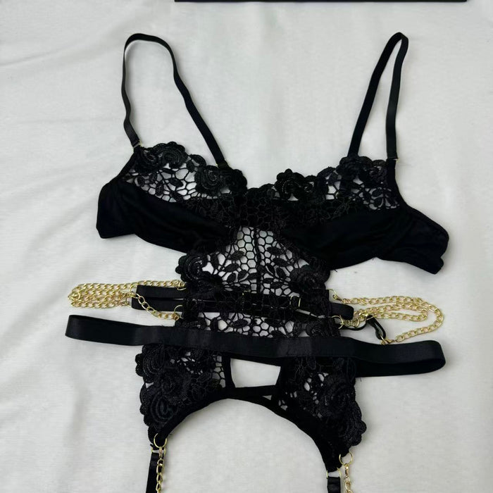 Lace open-chain set