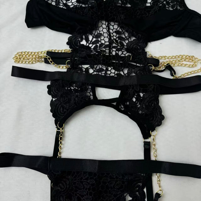 Lace open-chain set