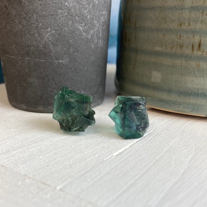 Lady Annabella Rough Fluorite 10mm x 10mm