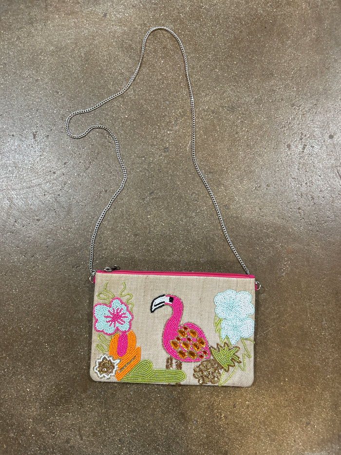 LARGE BEADED CROSSBODY - 2 STYLES