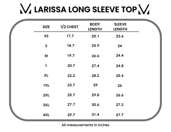 Larissa Long Sleeve - White