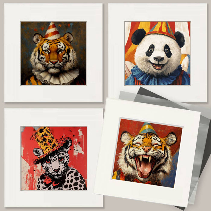 Leopard Circus Boss 8″x10″ Artwork