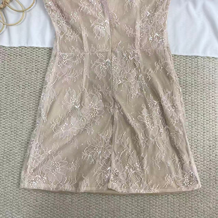 Lightweight Lace Mini Skirt