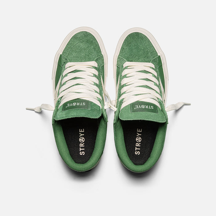 STRAYE Logan Forest Flame – top view with cushioned insole