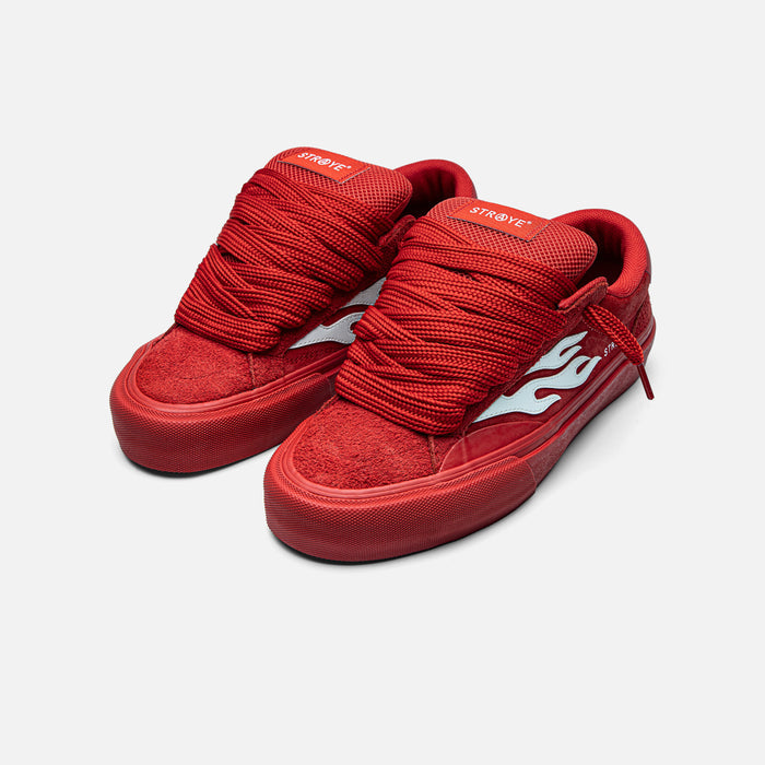 STRAYE Logan Puff Cupid – front angled view skate sneaker