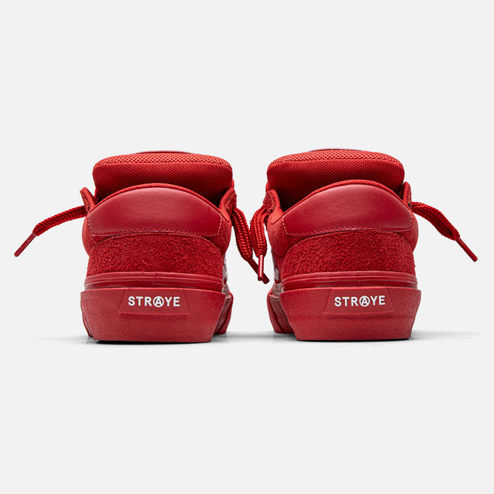 STRAYE Logan Puff Cupid – back heel view skate sneaker