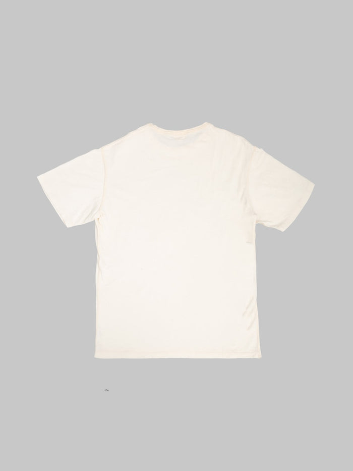 Loop & Weft Loopwheeled  Shoulder Taped Crewneck T-Shirt Classic Ivory