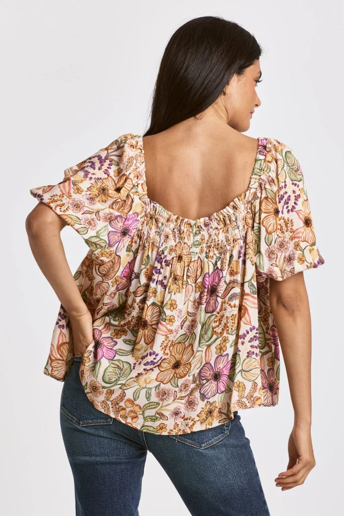 LOVE BUTTERFLY SLEEVE TOP BOHO LOVE
