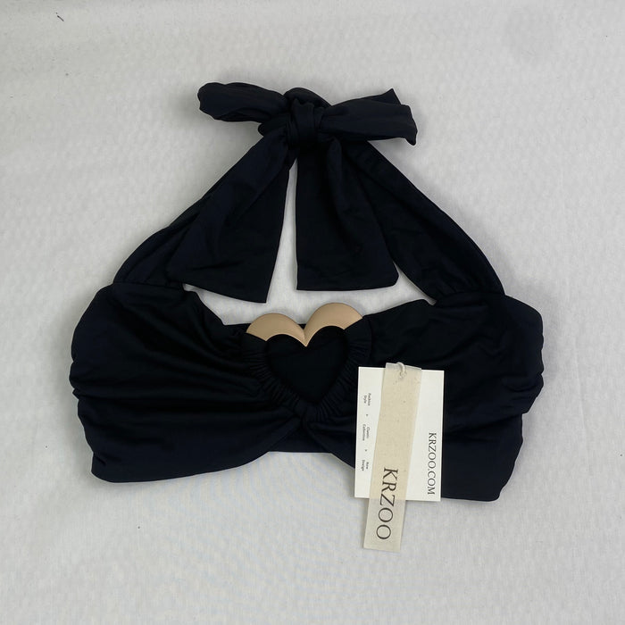 Love Heart Solid Color Split-Piece A-line Skirt