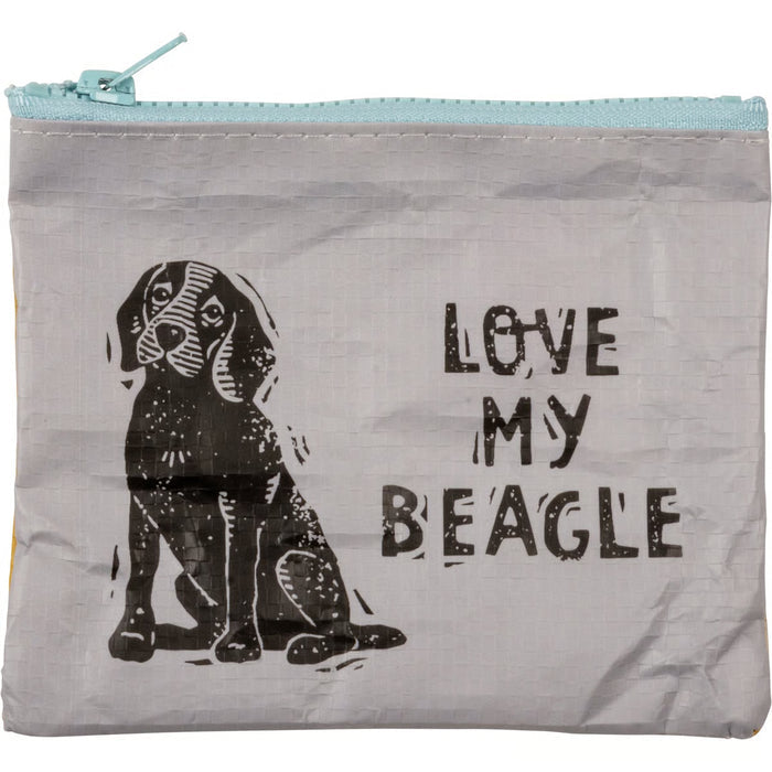 LOVE MY ..DOG.. ZIPPER WALLET