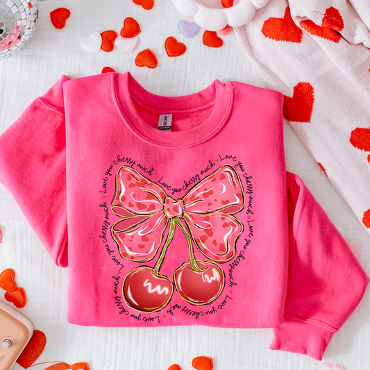 Love You Cherry Much Graphic Tee