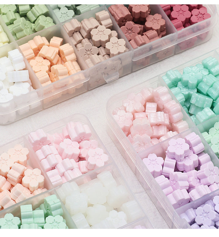 Macaron Sakura: 10-Color Wax Seal Beads Set