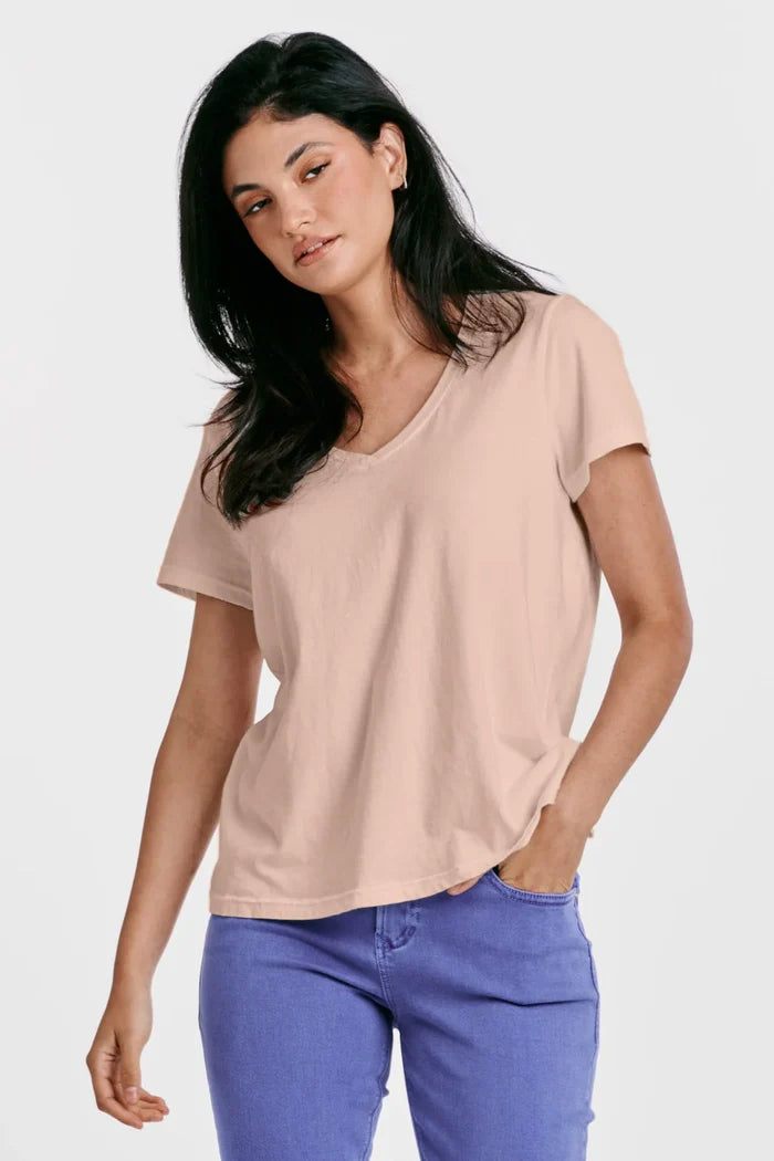 MADELYN SHORT SLEEVE JERSEY TEE