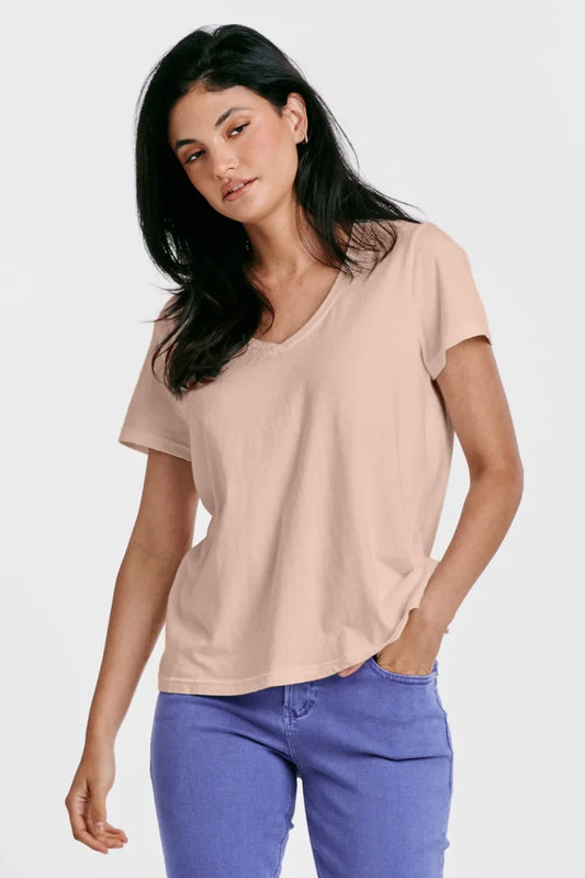 MADELYN SHORT SLEEVE JERSEY TEE