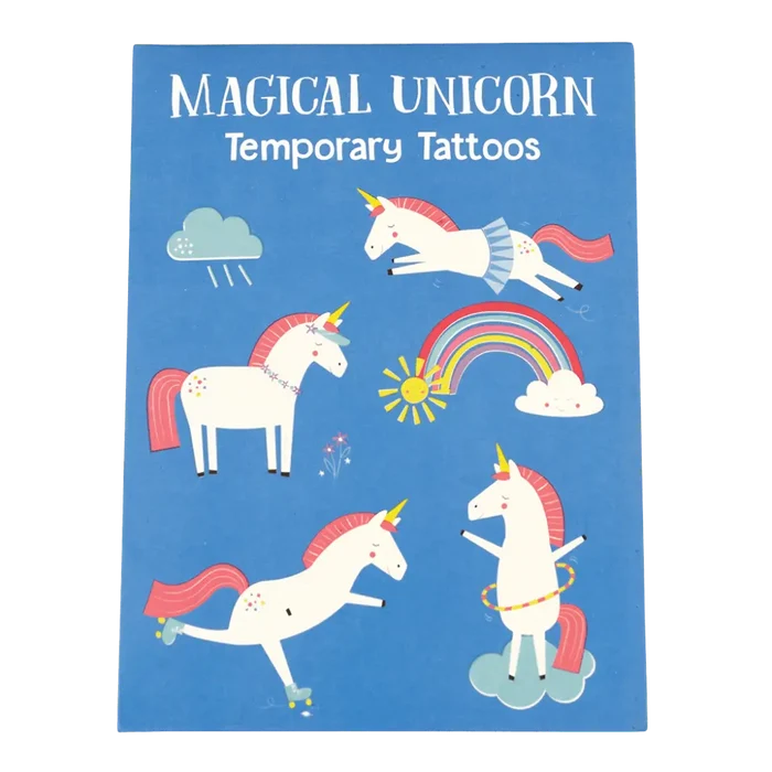 Magical Unicorn Temporary Tattoos