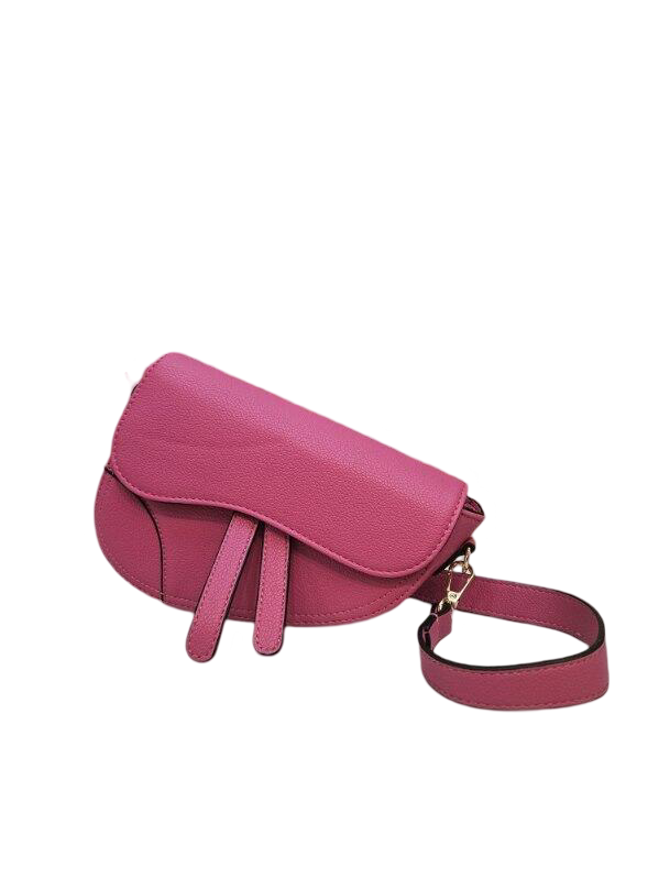 Marisol Vegan Asymmetrical Saddle Bag