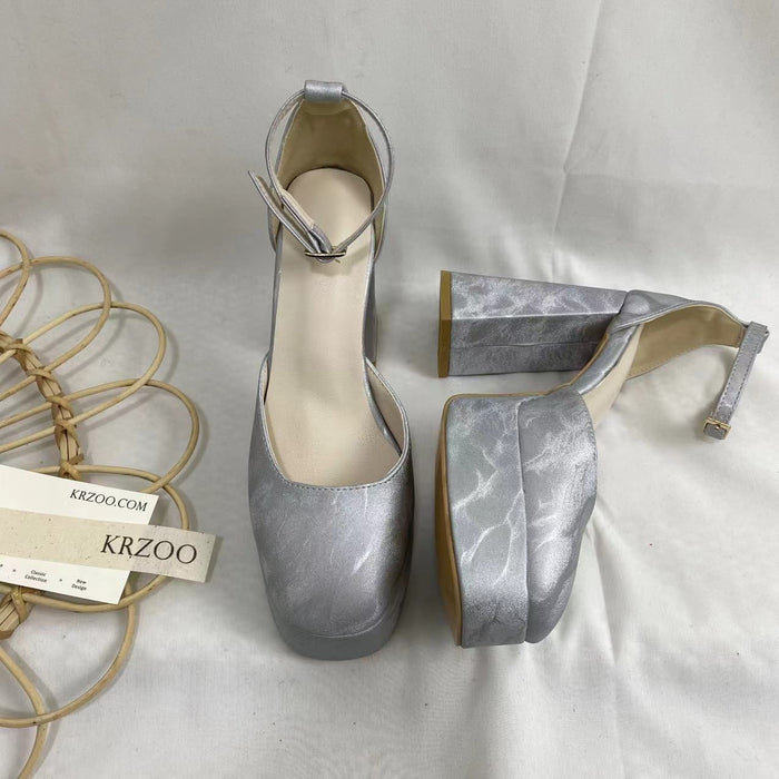 Mary Jane Strappy Heels