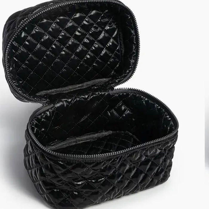Metallic Travel Cosmetic Case