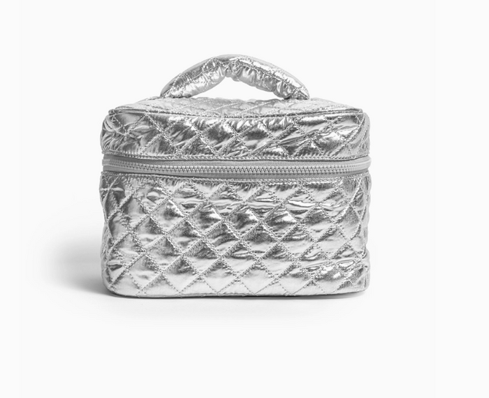 Metallic Travel Cosmetic Case