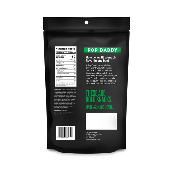 Mexican Street Corn Seasoned Pretzels 7.5oz