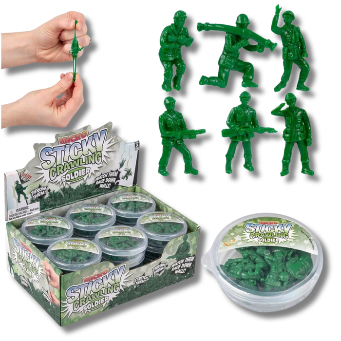 Micro Stretchy Fidget Soldier Kids Toy