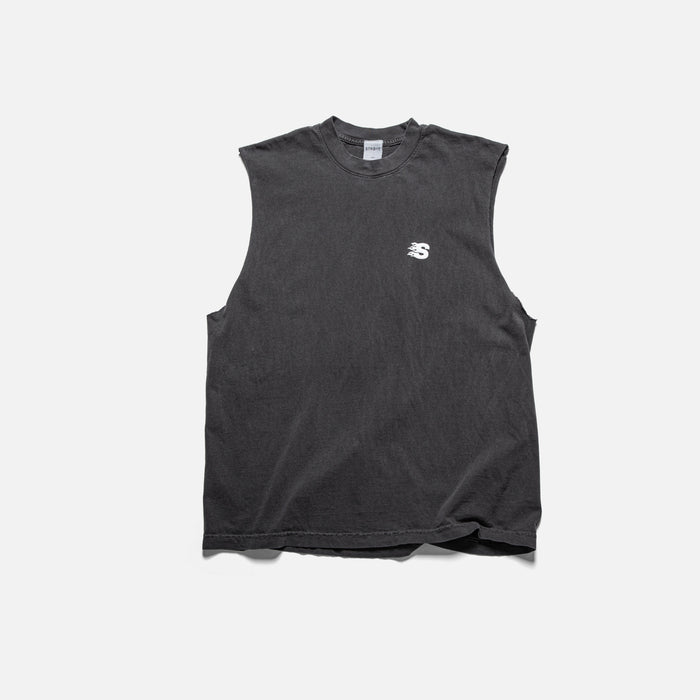 MINI S/L TEE - FADED BLACK