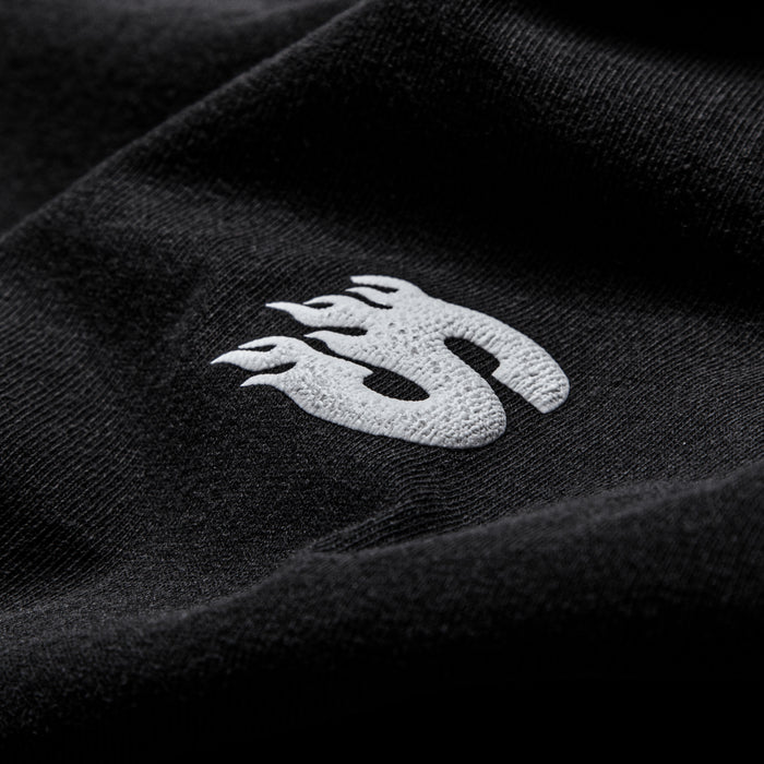 MINI S/L - WASHED BLACK | DETAIL VIEW