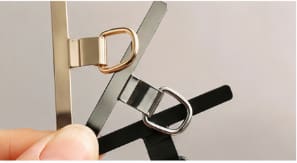Minimal Metal Hair Clip Set – Gold Silver and Black Geometric Hair Pins