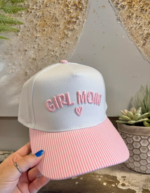 MOM/MAMA Puff {Embroidered Hat}