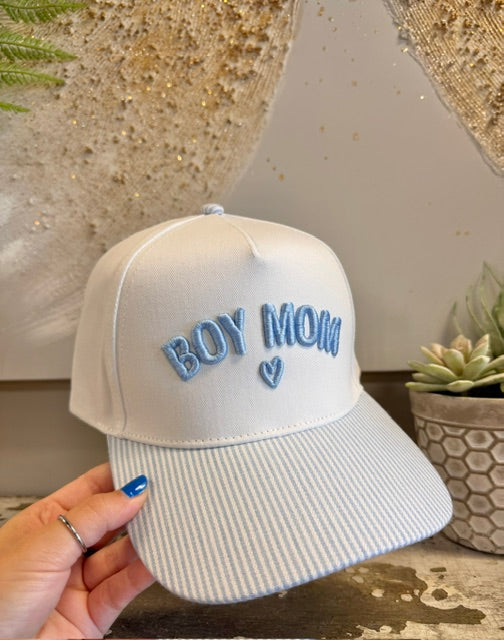 MOM/MAMA Puff {Embroidered Hat}