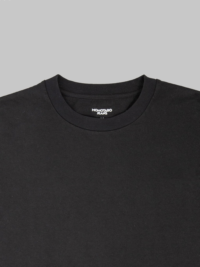 Momotaro Jeans MXTS1035 Zimbabwe Cotton T-Shirt Black