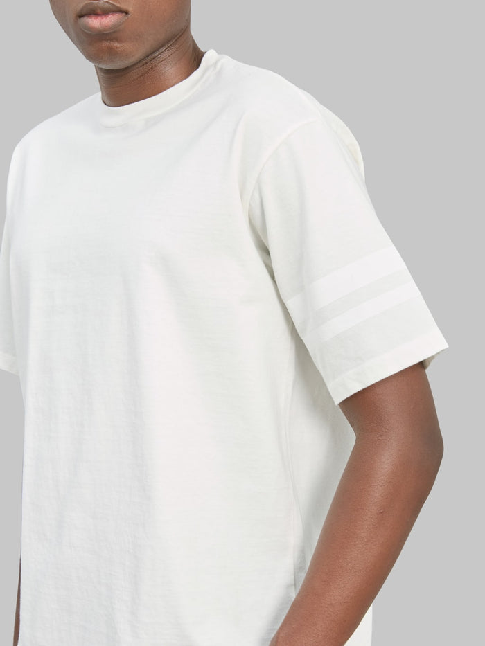Momotaro Jeans MXTS1035 Zimbabwe Cotton T-Shirt White