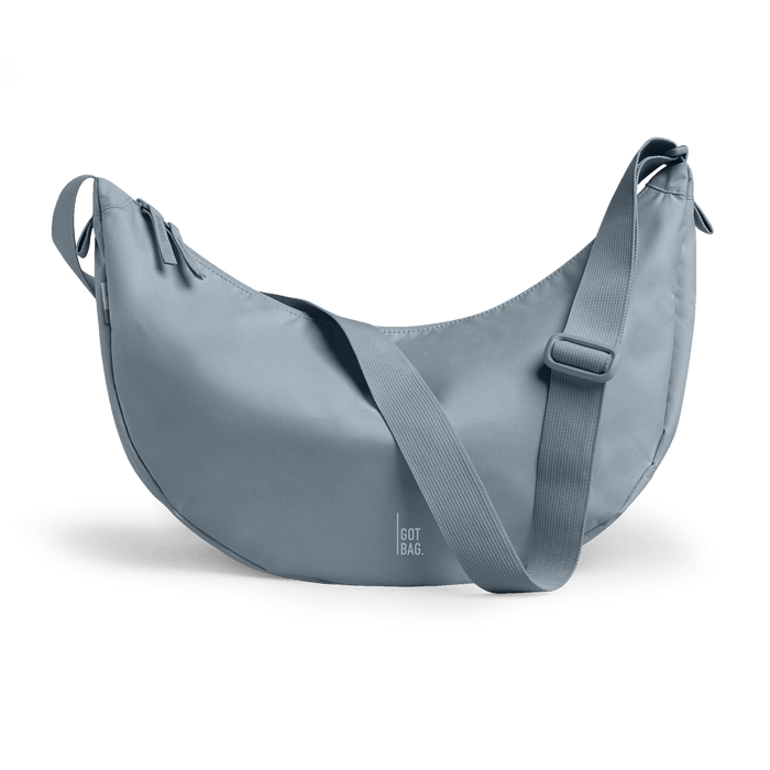 GOT BAG marlin Moon Bag Large, Made of Ocean Plastic - Sustainable Travel Case, 100% Recycled Plastic, Water Resistant