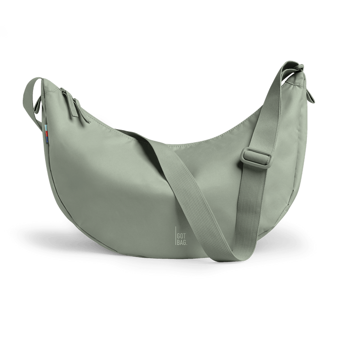 GOT BAG bass Moon Bag Large, Made of Ocean Plastic - Sustainable Travel Case, 100% Recycled Plastic, Water Resistant