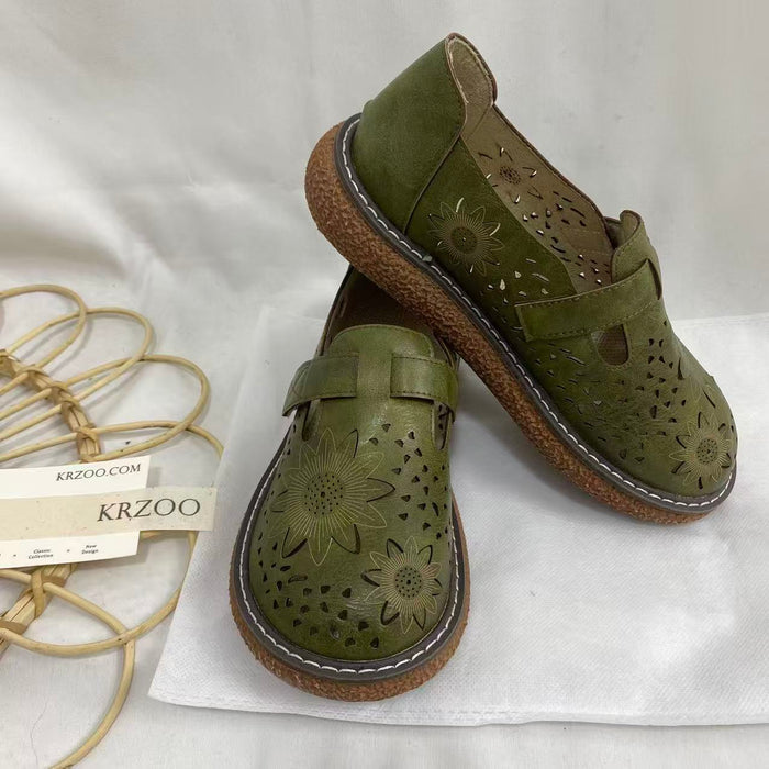 Mori-Style Retro Oversized Sandals