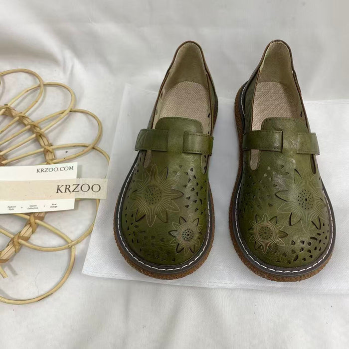 Mori-Style Retro Oversized Sandals